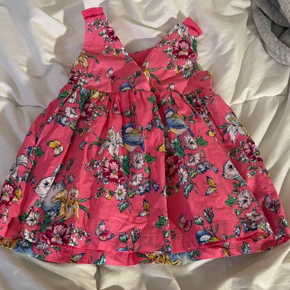 GAP Sarah Jessica Parker Floral Pink Kids Dress - Picture 5 of 6